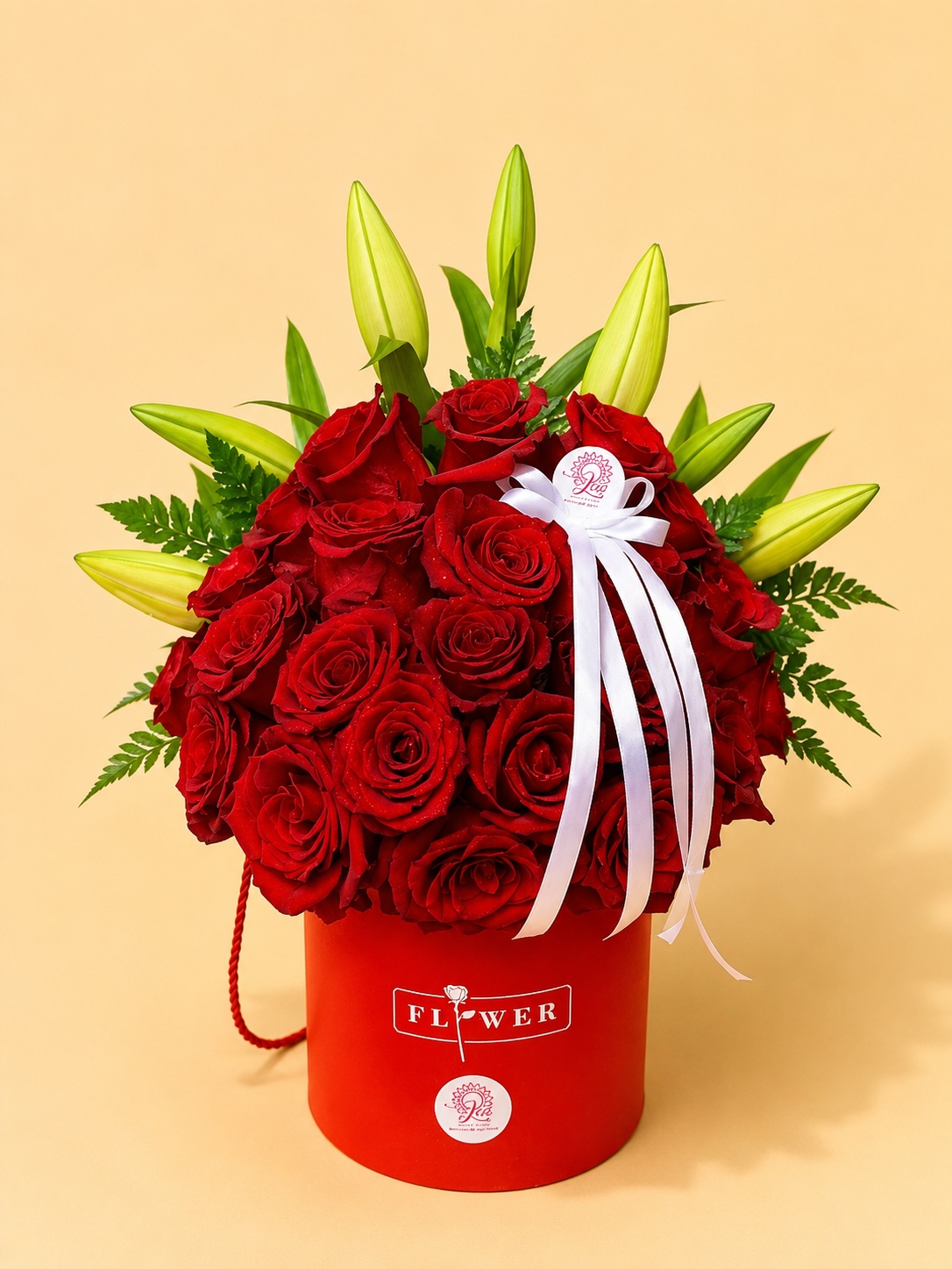 Caja de Rosas y Liliun
